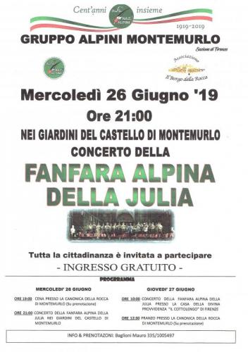 La Fanfara Julia - Montemurlo