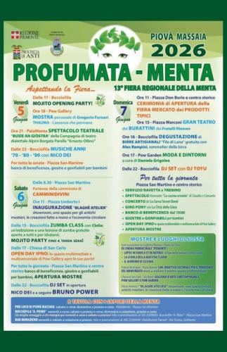 Fiera Della Menta - Piovà Massaia
