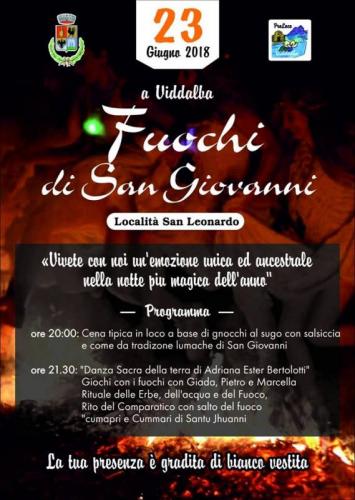 Fuochi San Giovanni - Viddalba