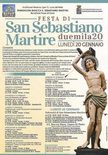 Festa Di San Sebastiano - Barcellona Pozzo Di Gotto