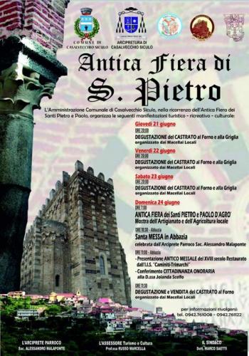 Antica Fiera Di S. Pietro - Casalvecchio Siculo