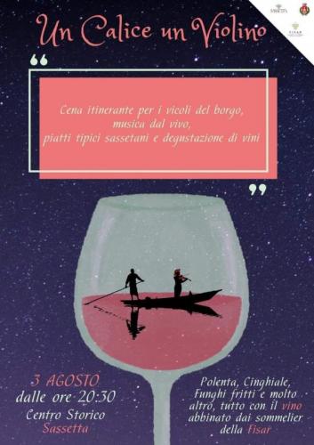 Un Calice Un Violino A Sassetta - Sassetta