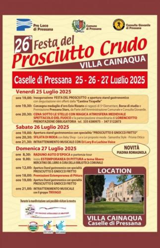 Festa Del Prosciutto Crudo - Pressana