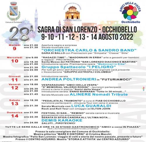 Sagra Di San Lorenzo A Occhiobello - Occhiobello