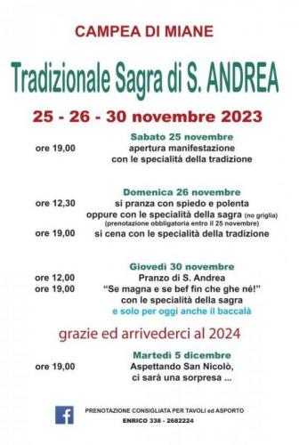 Sagra Di Sant'andrea - Campea  - Miane