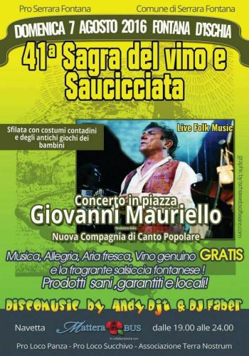 Sagra Del Vino E Saucicciata - Serrara Fontana