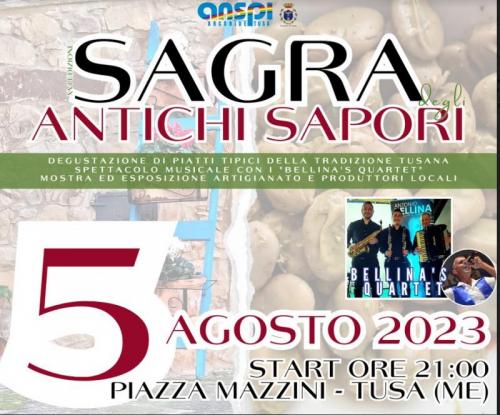 Sagra Degli Antichi Sapori A Tusa - Tusa