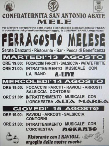 Ferragosto Melese - Mele