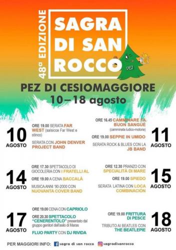 Sagra Di San Rocco - Cesiomaggiore
