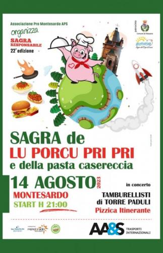 Sagra Del Porco Pri Pri - Alessano