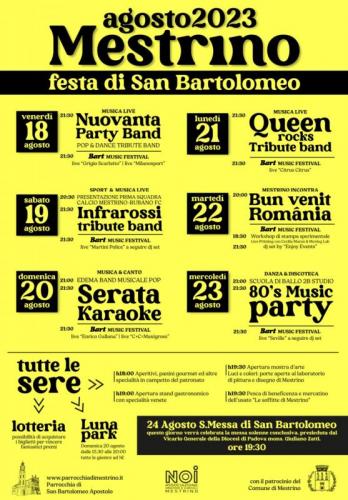 Sagra Di San Bartolomeo - Mestrino