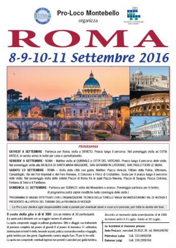 Gita A Roma - Montebello Vicentino