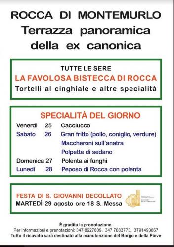 Sagra Della Bistecca Di Montemurlo - Montemurlo