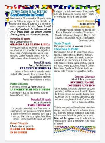 Sagra Di San Bortolo - Rovigo