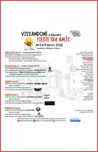 Fieste Tra Amis A Vissandone - Basiliano