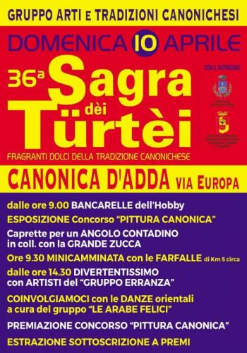 Sagra Dei Turtei - Canonica D'adda