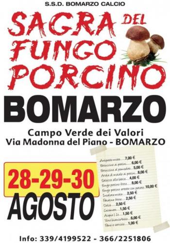 La Sagra Del Fungo Porcino A Bomarzo - Bomarzo