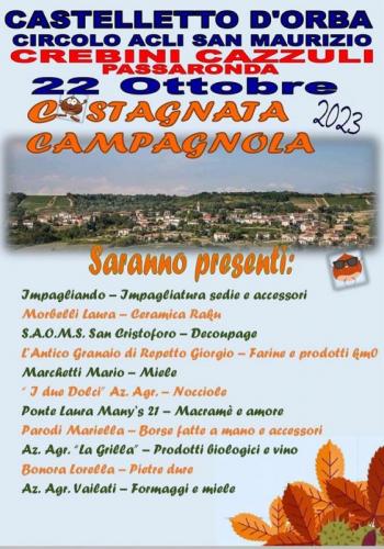 Castagnata A Castelletto Dìorba - Castelletto D'orba