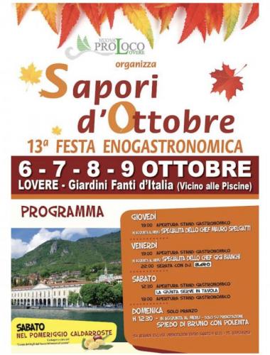 Sapori D'ottobre A Lovere - Lovere