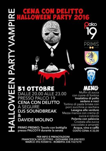 Cena Con Delitto Halloween - Asti
