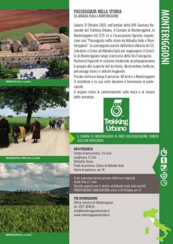 Giornata Nazionale Del Trekking Urbano - Monteriggioni