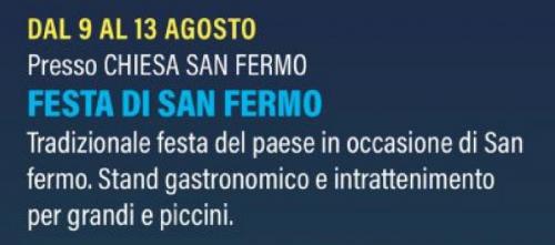 Festa Di San Fermo A Sulzano - Sulzano