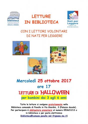 Giornata Paurosa In Biblioteca - Pavullo Nel Frignano
