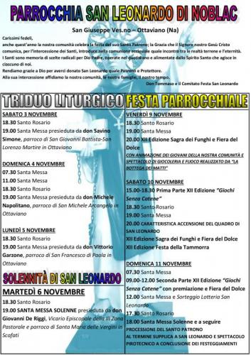 Festa Patronale Di San Leonardo Di Noblac - San Giuseppe Vesuviano