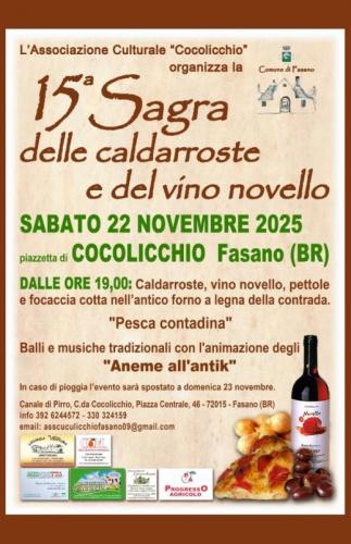 Sagra Del Novello, Caldarroste E Salsiccia Alla Brace - Fasano