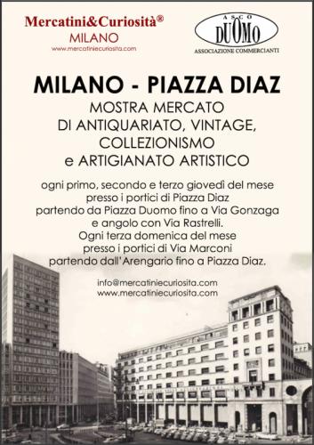 Mercatino Di Antiquariato Di Piazza Diaz - Milano