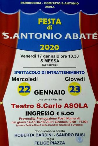 Falò Di S.antonio - Asola