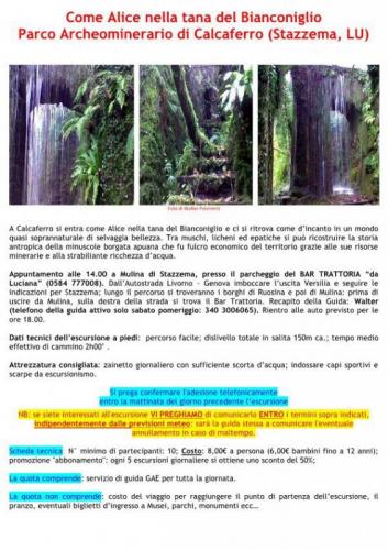 Il Parco Archeominerario Di Calcaferro - Stazzema