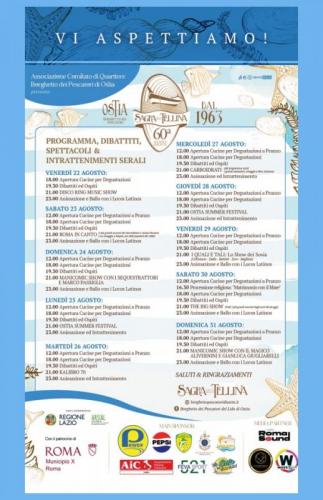 Sagra Della Tellina Al Borghetto Dei Pescatori Di Ostia - Roma