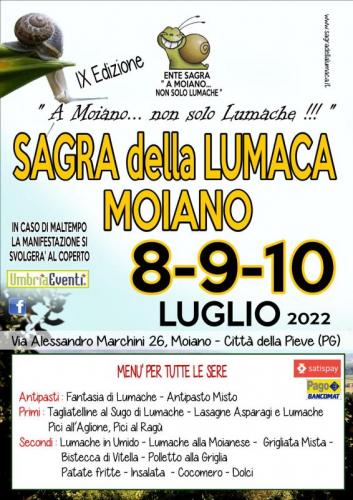 Sagra Della Lumaca Di Moiano - Città Della Pieve