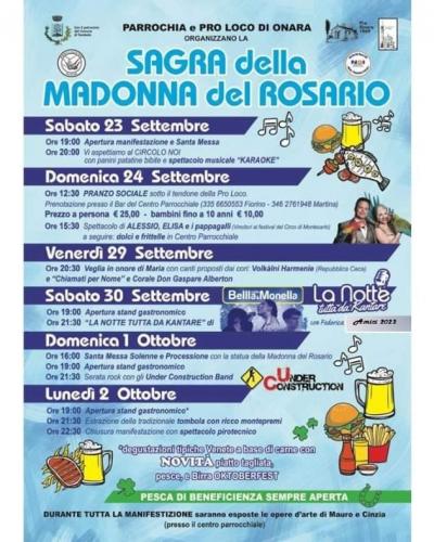 Sagra Della Madonna Del Rosario A Onara - Tombolo