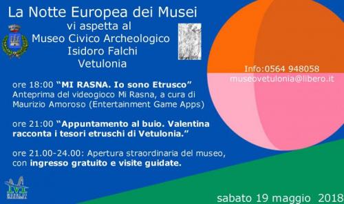 La Notte Europea Dei Musei - Castiglione Della Pescaia