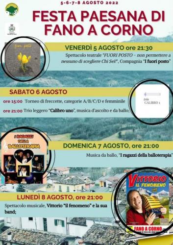 La Festa Paesana Di Fano A Corno - Isola Del Gran Sasso D'italia