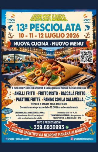 La Festa Del Pesce Pesciolata A Albonese - Albonese