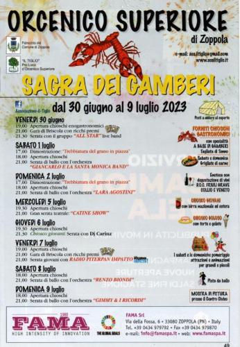 Sagra Dei Gamberi A Orcenico Superiore - Zoppola