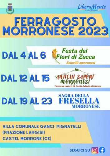 Festa Dei Fiori Di Zucca - Castel Morrone