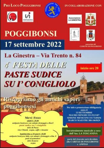 La Festa Delle Paste Sudice - Poggibonsi
