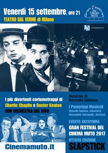 Gran Festival Del Cinema Muto - Milano