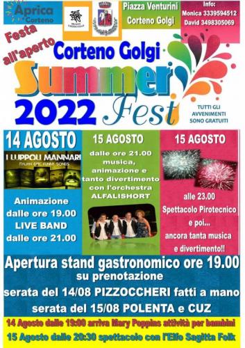 Ferragosto Cortenese - Corteno Golgi