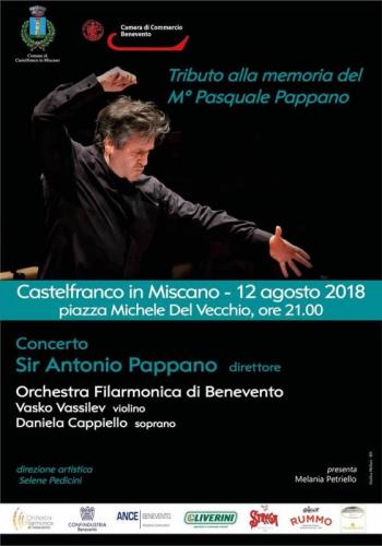 Tributo Alla Memoria Del M° Pasquale Pappano - Castelfranco In Miscano