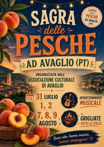 Sagra Delle Pesche A Avaglio - Marliana