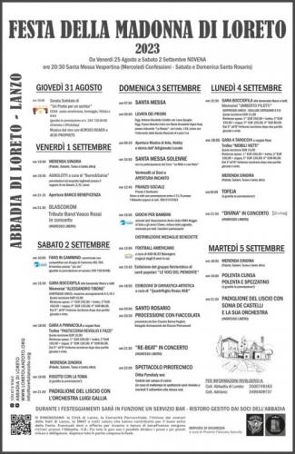 Festa Della Madonna Di Loreto - Lanzo Torinese