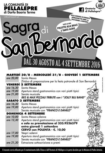 Sagra Di San Bernardo A Pellalepre - Darfo Boario Terme