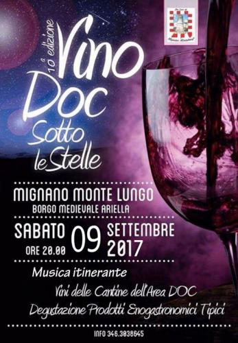 Vino Doc Sotto Le Stelle A Mignano Monte Lungo - Mignano Monte Lungo