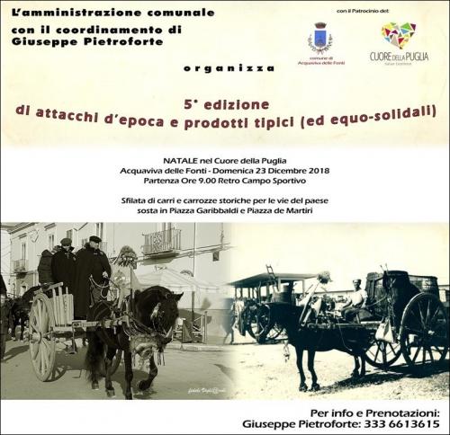 Sfilata Di Carri, Carrozze E Attacchi Di Un Tempo - Acquaviva Delle Fonti