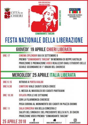 Celebrazioni Per La Liberazione - Chieri